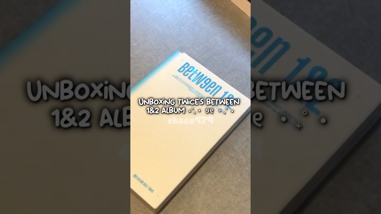 Twice's 1st & 2nd Album Unboxing 🎶