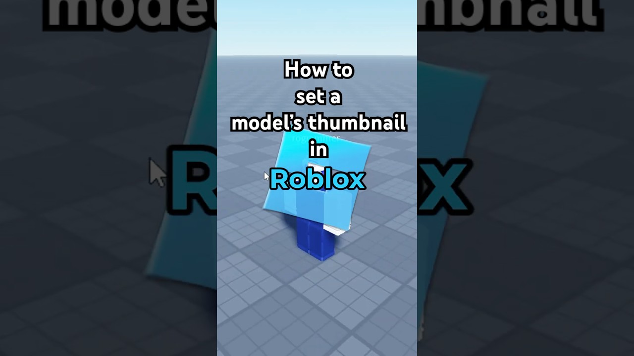 Set Model Thumbnail in Roblox Studio 🎮