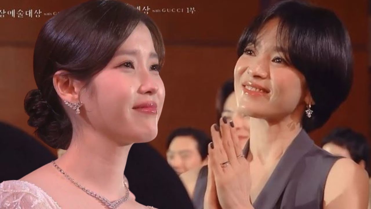IU & Song Hye Kyo Steal Hearts at Baeksang 2025 ❤️