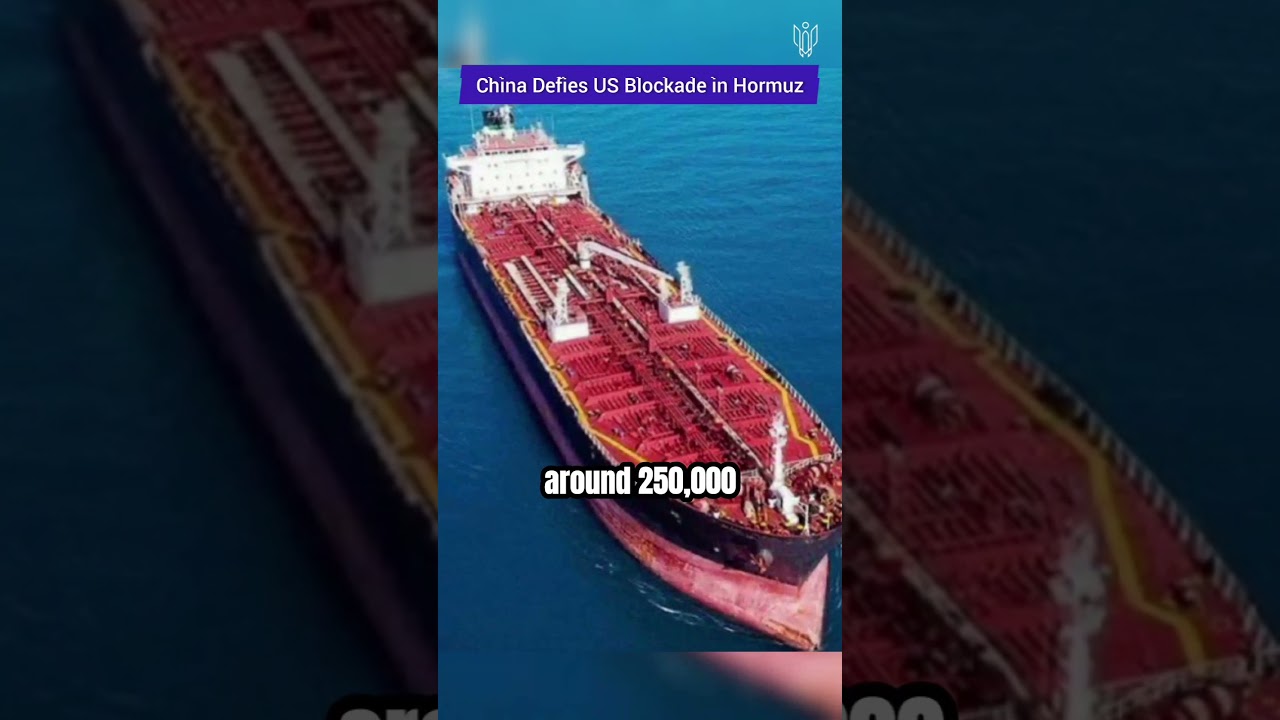 🇨🇳🇮🇷 Chinese Tanker Breaks US Blockade! #iranwar #straitofhormuz #usnavy
