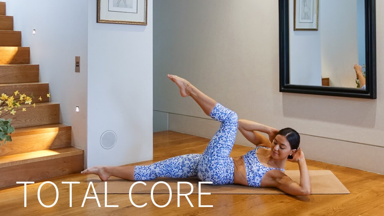20-Minute Total Core Pilates Workout for At-Home Abs