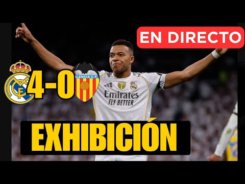 REAL MADRID 4-0 VALENCIA: EXHIBICIĂN DE BELLINGHAM Y ESTE EQUIPO ES CAMPEĂN SEGURO DE LIGA