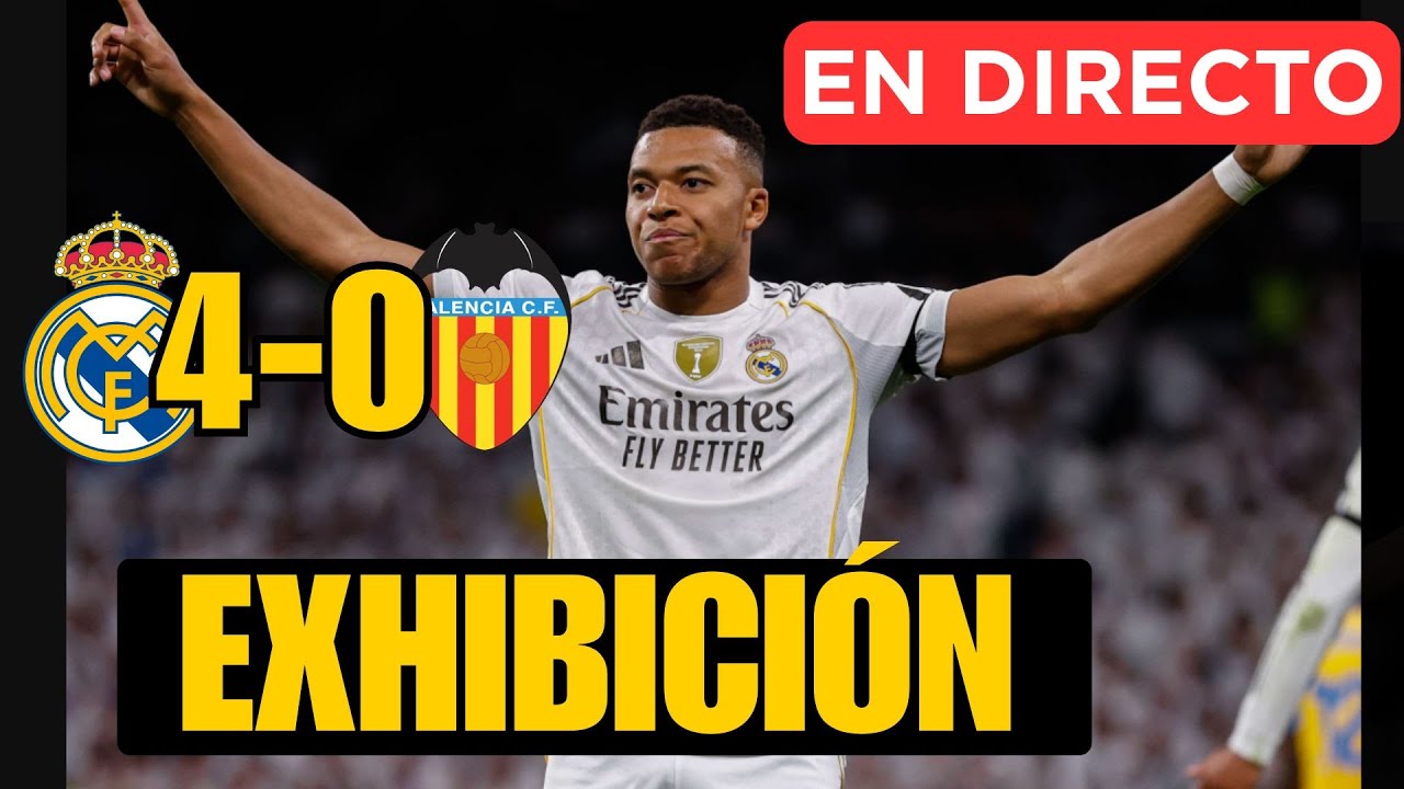 Real Madrid 4-0 Valencia: Destacada actuación de Bellingham y proclamación como favorito al título