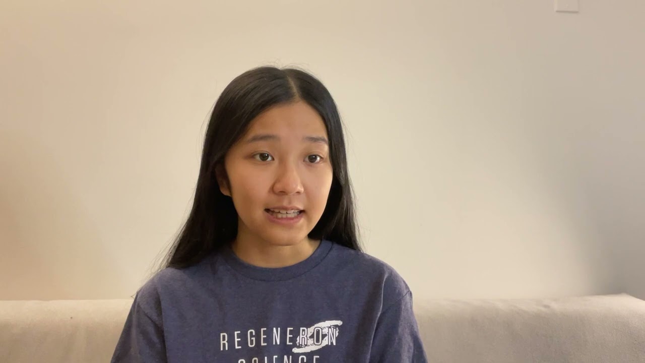 Regeneron STS 2022 - Zoe Xi