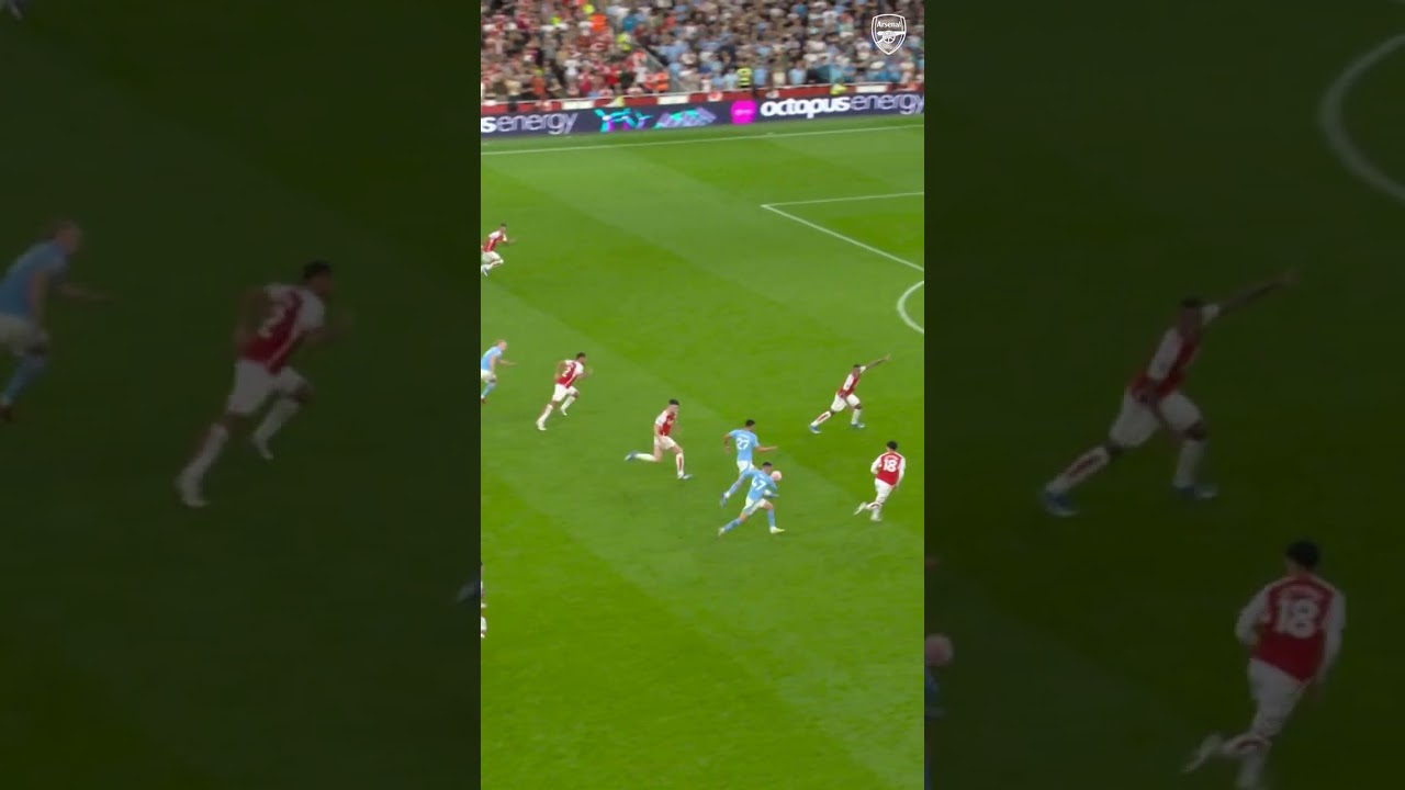 Declan Rice's Amazing Recovery Tackle vs Manchester City ⚽