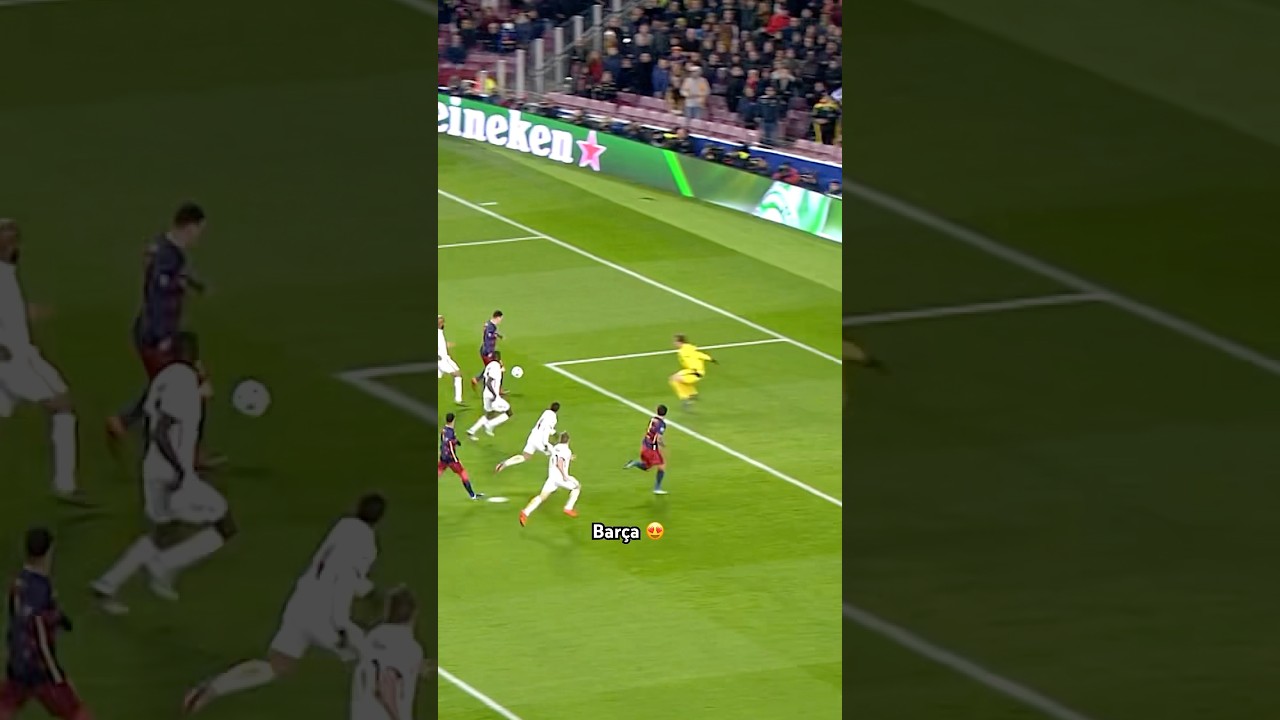 Barcelona's Beautiful Game in the Champions League ⚽