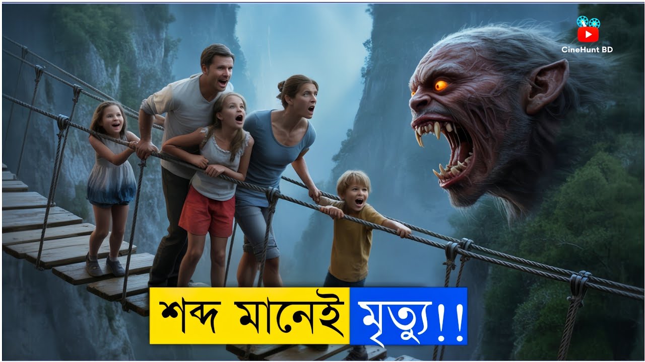 শব্দের ভয়ঙ্কর দানবের গল্প | Horror Mystery Thriller Movie Explained in Bangla 🔊