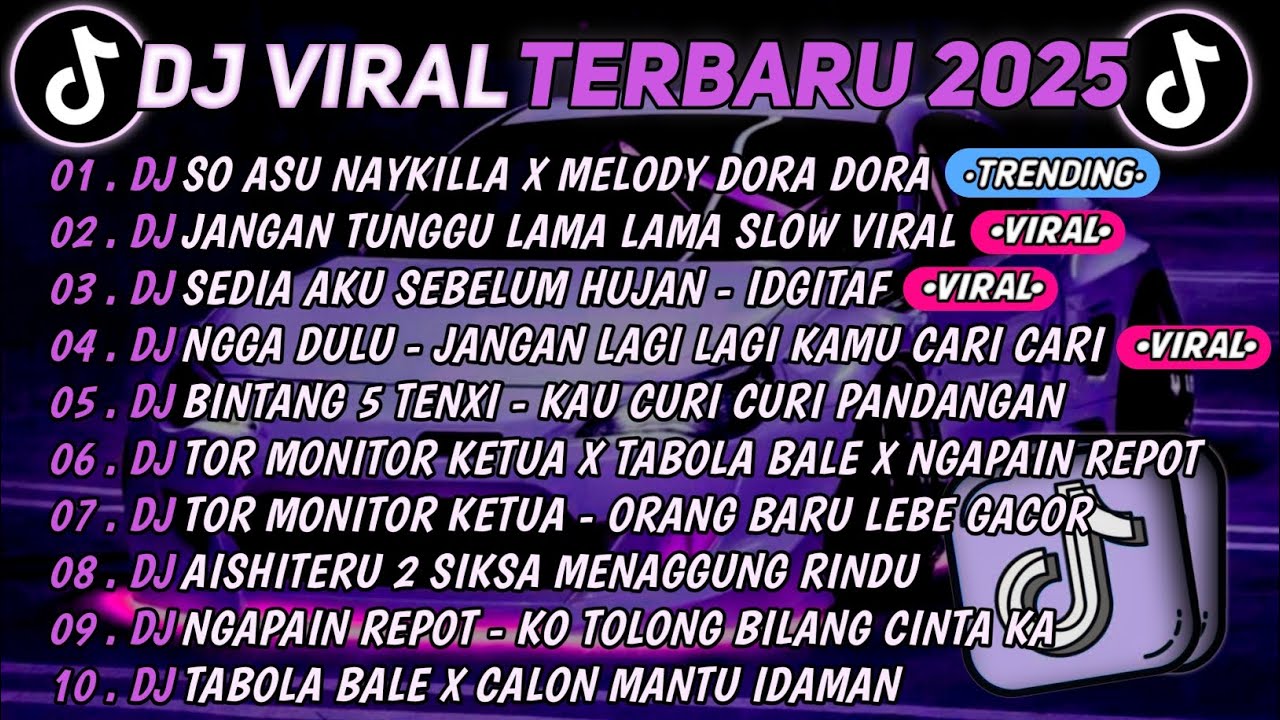 DJ TikTok Terbaru 2025 🎶 Full Album