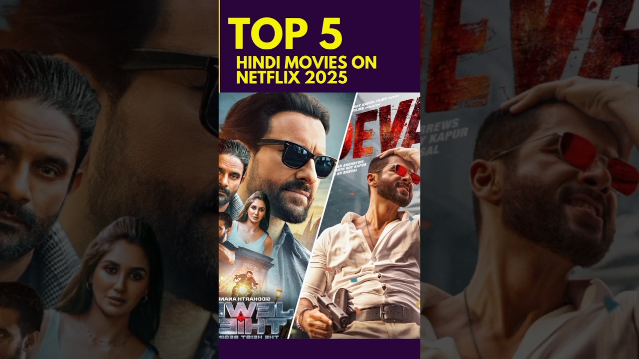 Top 5 Hindi Movies on Netflix to Watch in 2025 🎬
