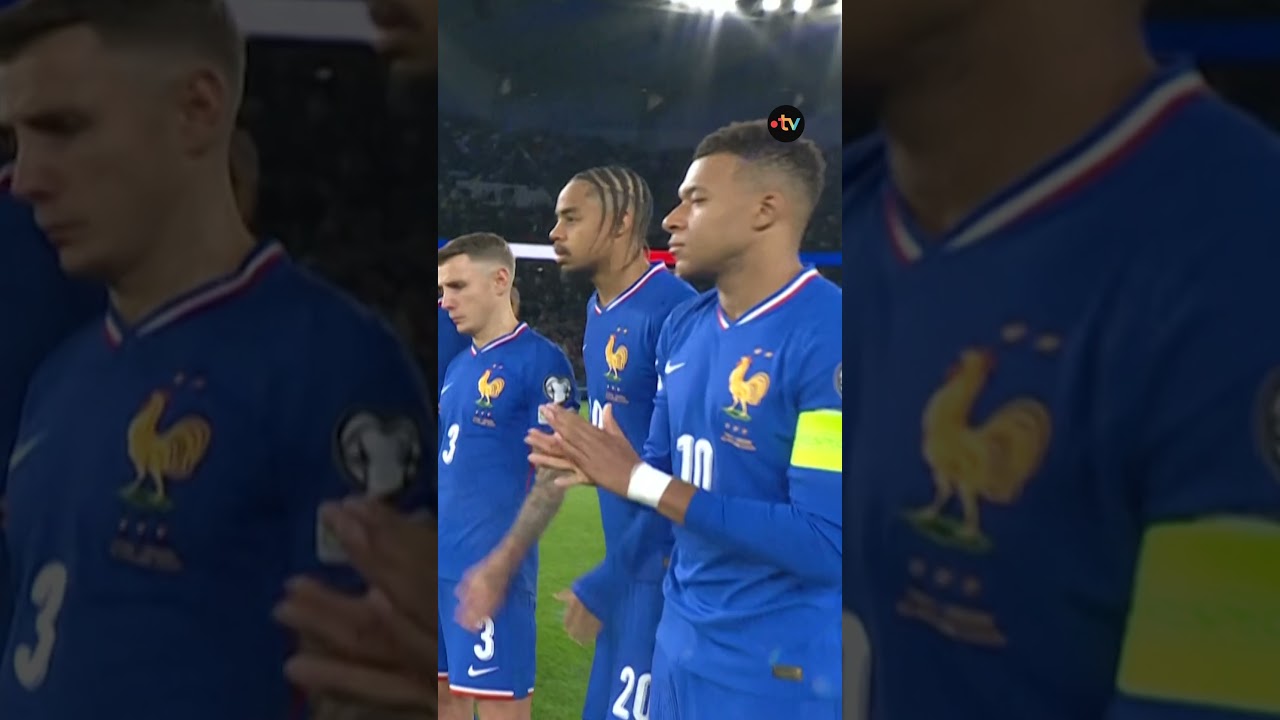 🕊️ Une minute de silence au Parc des Princes en hommage aux victimes du 13 novembre #shorts