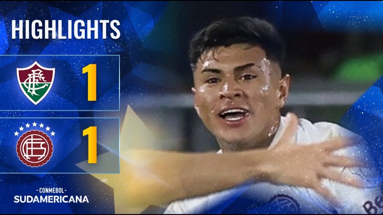 Fluminense vs. Lanús Highlights | Sudamericana Semifinalist 🇱🇻