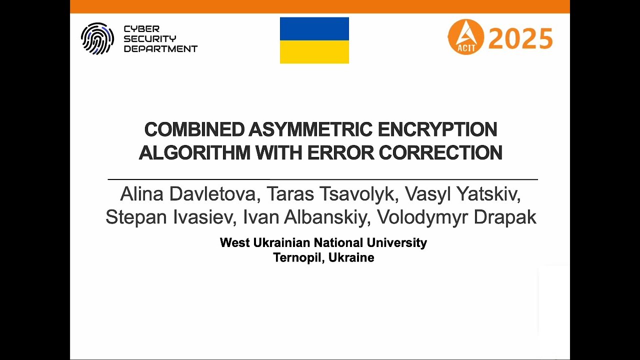 Enhancing Security: Combining Asymmetric Encryption with Error Correction π