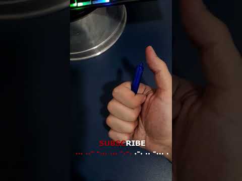 Morse code by clicking þe pen [with captions]