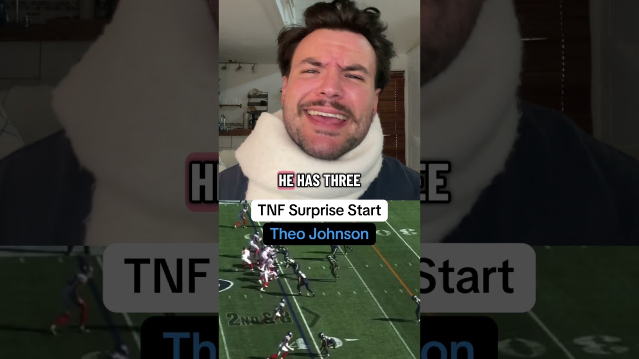 🔥 Week 6 Fantasy Football Surprise: Theojohnson & Jaxson Dart Shine Unexpectedly!