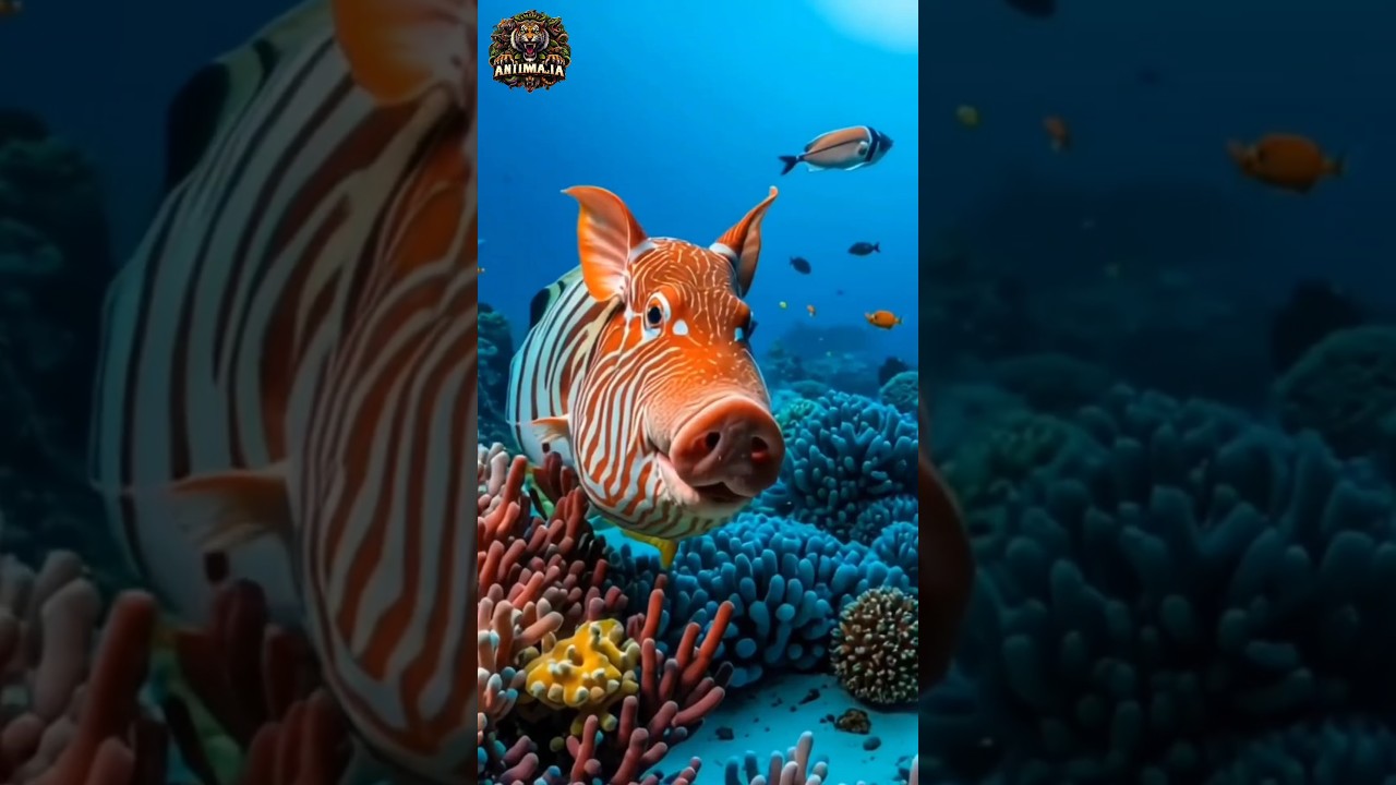 Amazing Animal Transformation: Meet the Pig Clownfish! ๐