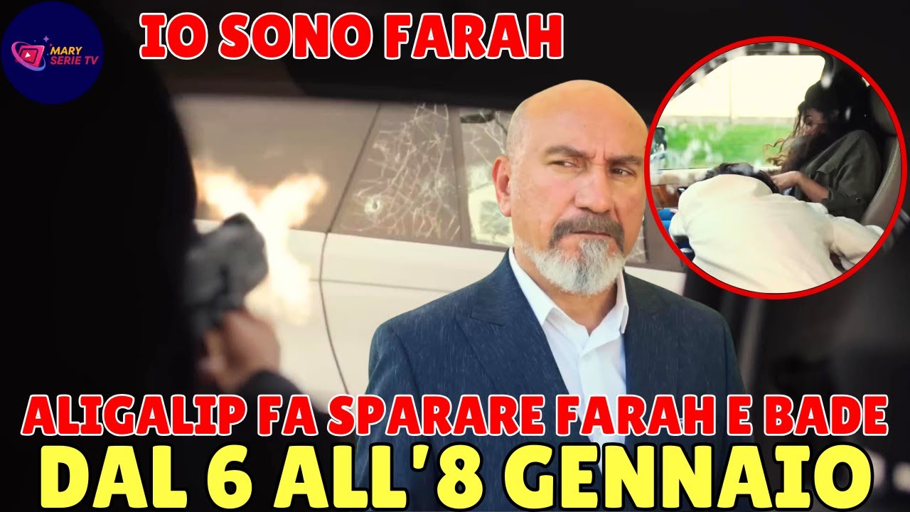 IO SONO FARAH 6-8 GENNAIO: ALIGALIP SCOPRE LA PENNA E CHE BADE COPRE FARAH E ORDINA DI UCCIDERLE