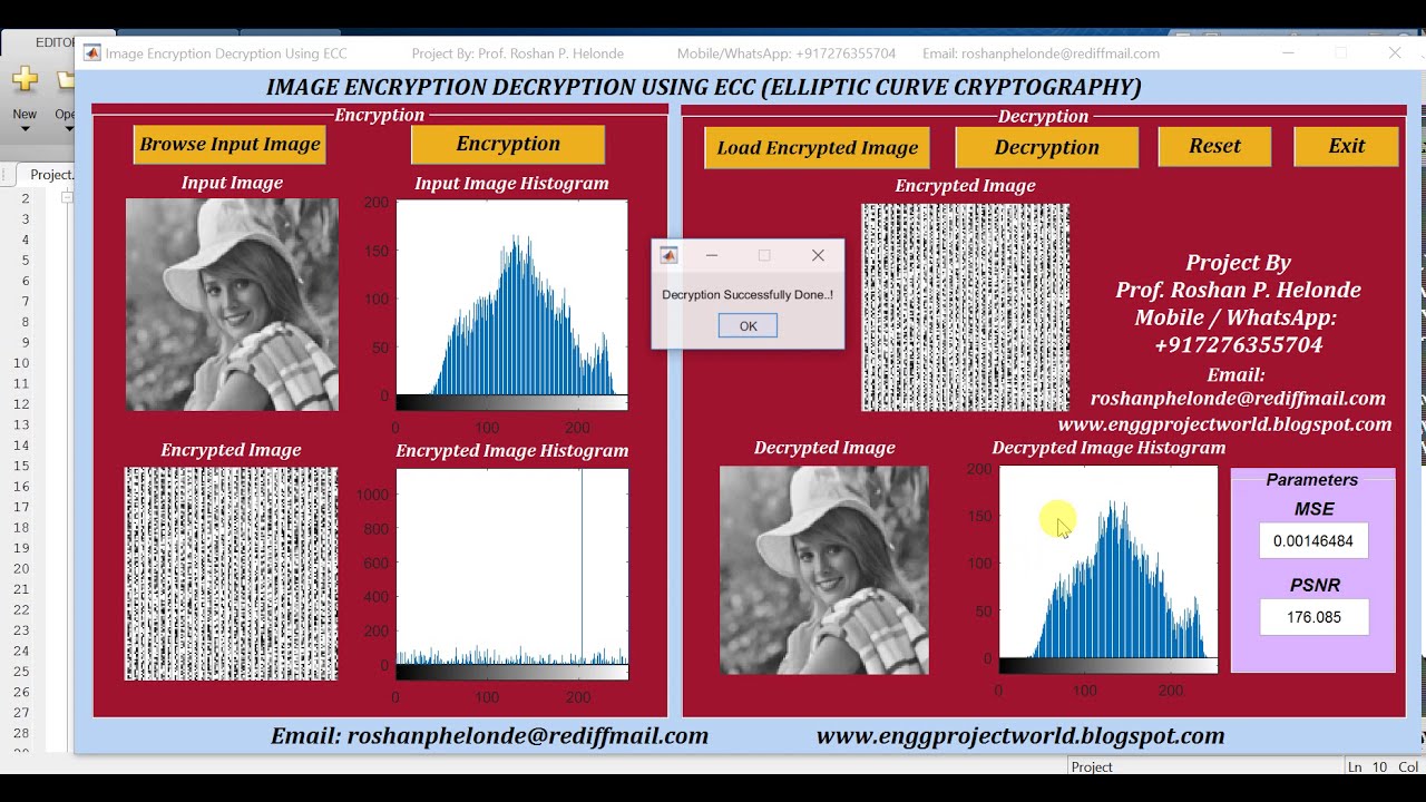 Secure Your Images with ECC Encryption & Decryption in MATLAB 🔒