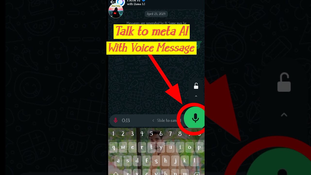 Send Voice Messages to Meta AI on WhatsApp 🎙️