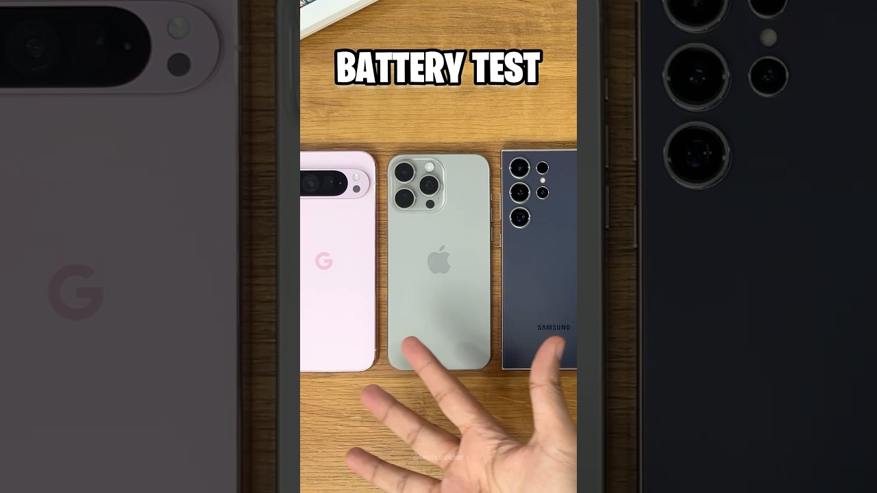 Smartphone Battery Test: iPhone, Samsung, Pixel & More 🔥