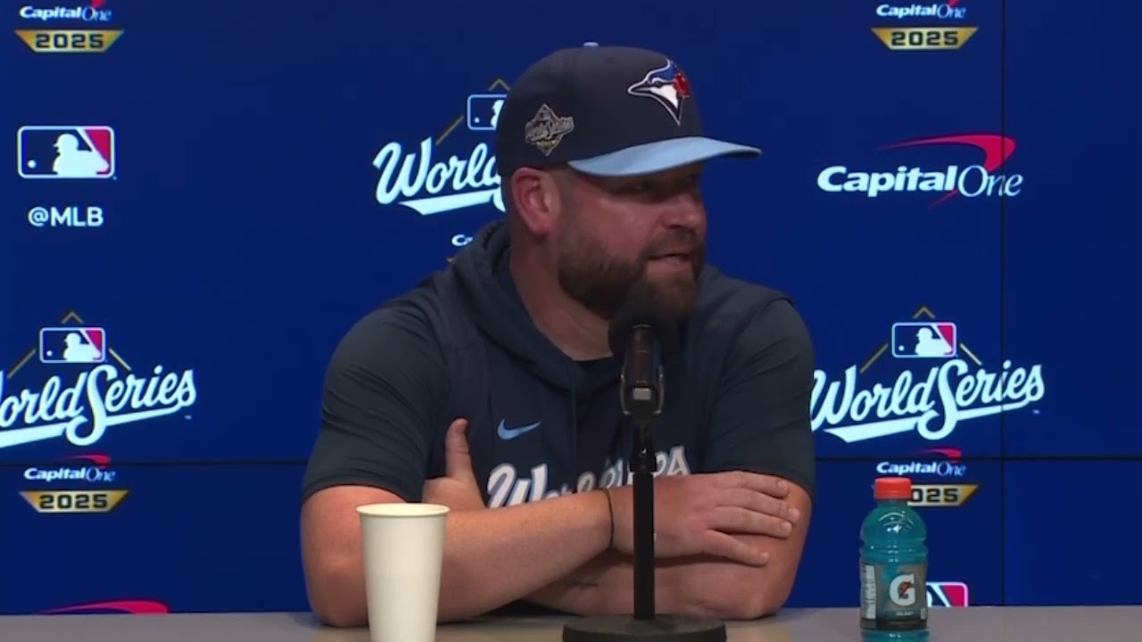 Blue Jays Manager John Schneider Breaks Down Dramatic Game 6 Finish vs Dodgers 🏟️