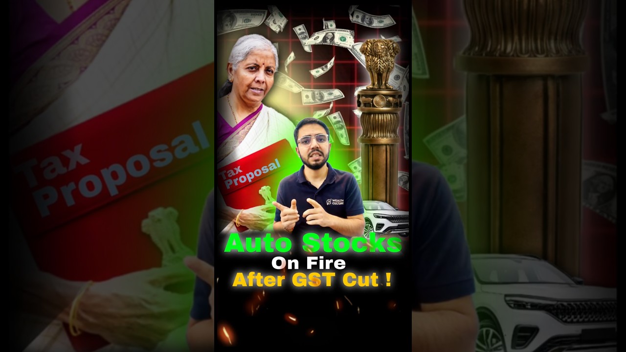 GST Rate Cuts Spark Auto Stocks Rally 🚗 | Investment Insights & Market Trends