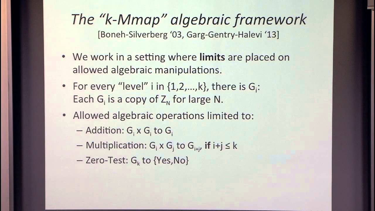 Obfuscation II by Amit Sahai at UCLA Crypto Bootcamp