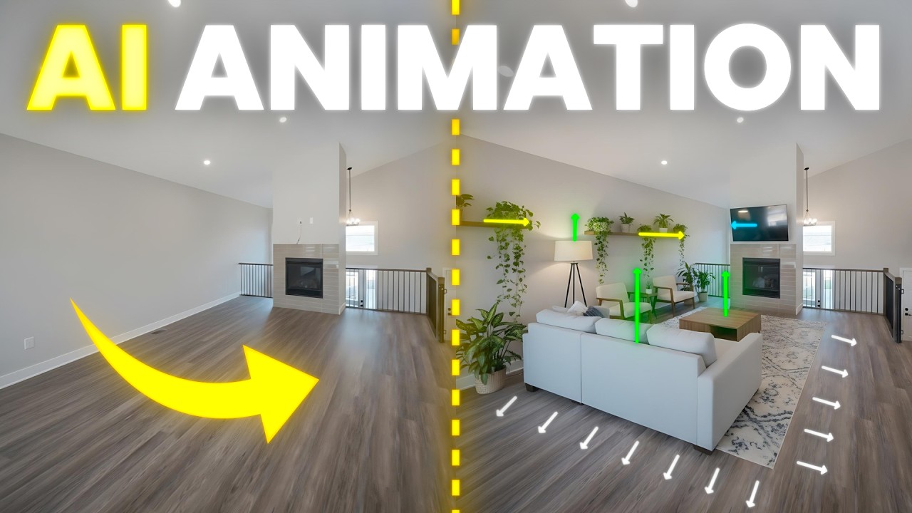 Transform Any Room with Stunning AI Video Animations | Real Estate Tutorial 🏡