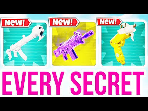 how to get every secret in 1v1 with every gun