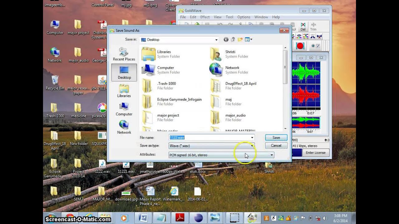 Major Project: Audio Steganography Algorithms