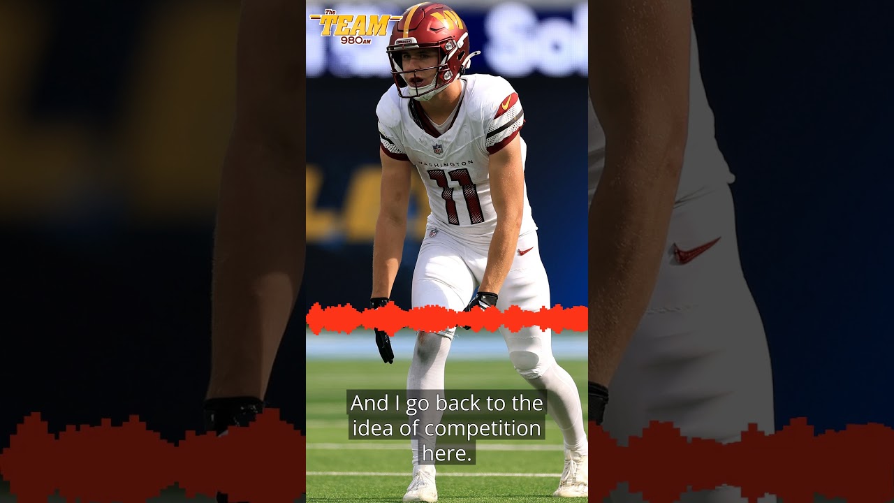 Should Luke McCaffrey Be the Commanders' #3 WR When Everyone's Healthy? 🏈