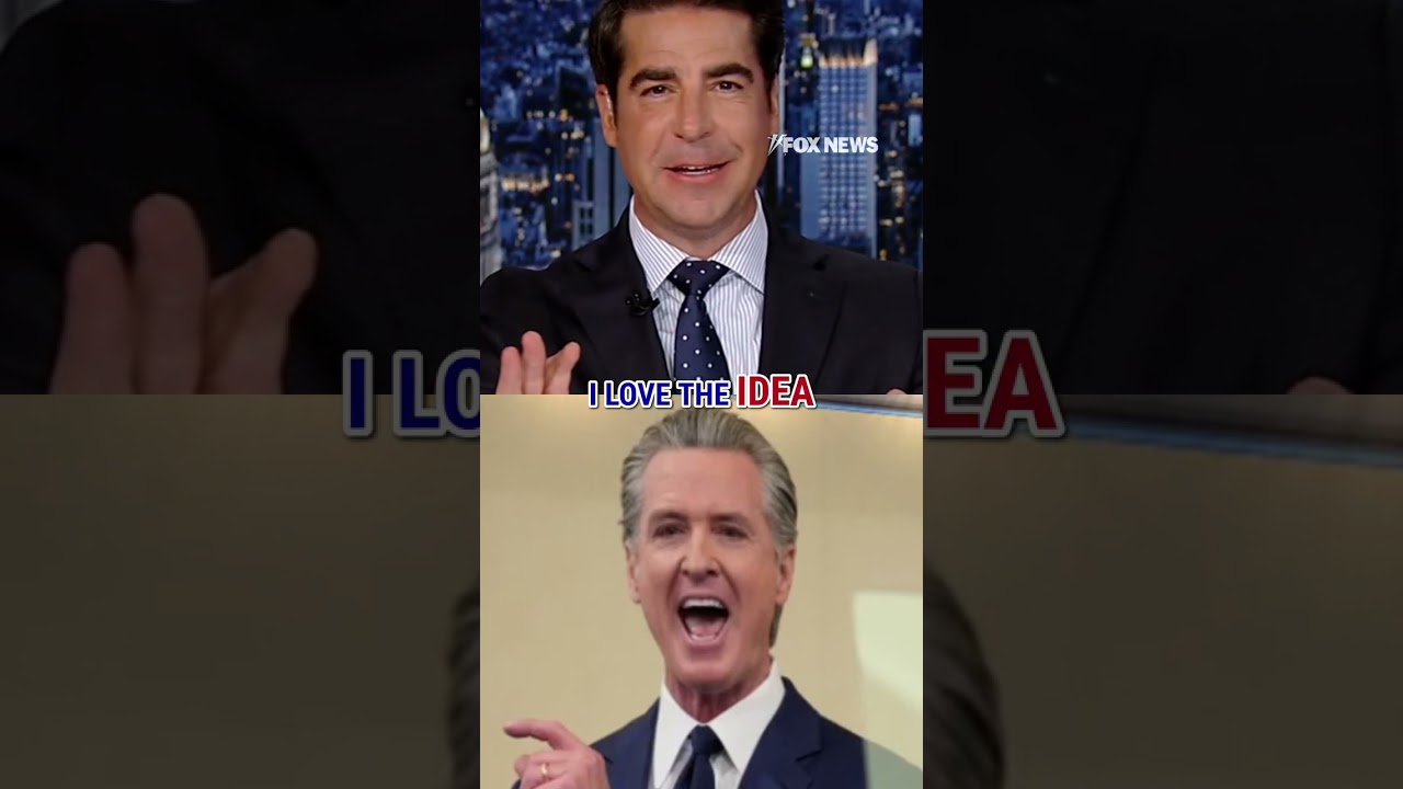 Trump tariffs refund? Watters has ideas for Newsom #shorts #tariffs #gavinnewsom #politics #watters