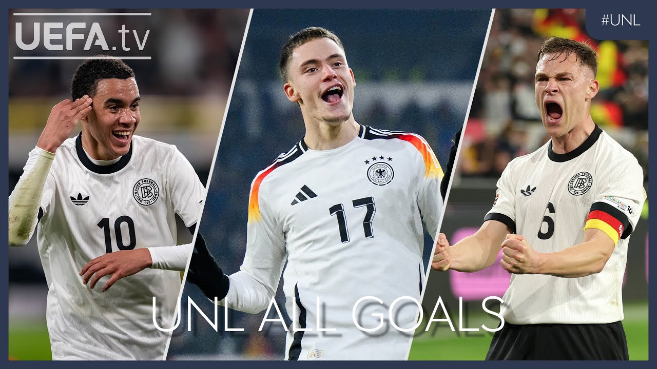 Germany Goals in Nations League 2024/25 ⚽
