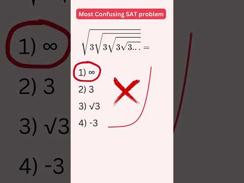 #M042 Most Confusing SAT Question #math #education