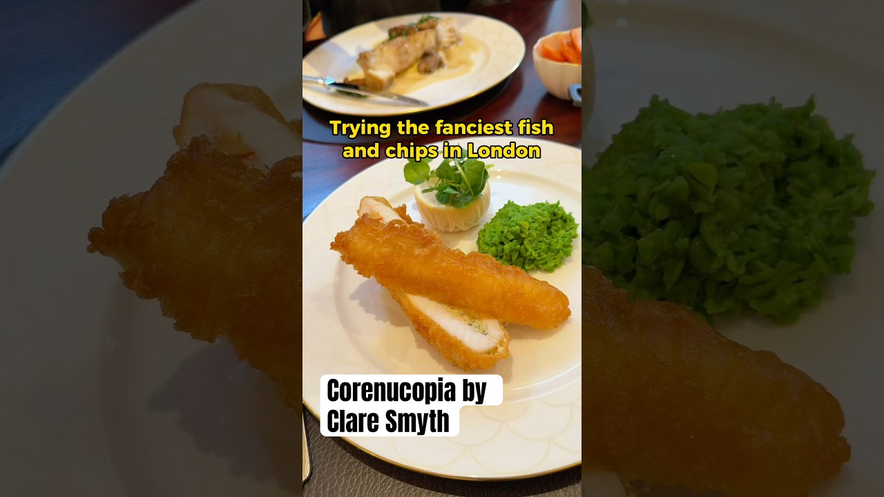 Corenucopia's Fish & Chips by Clare Smyth 🐟