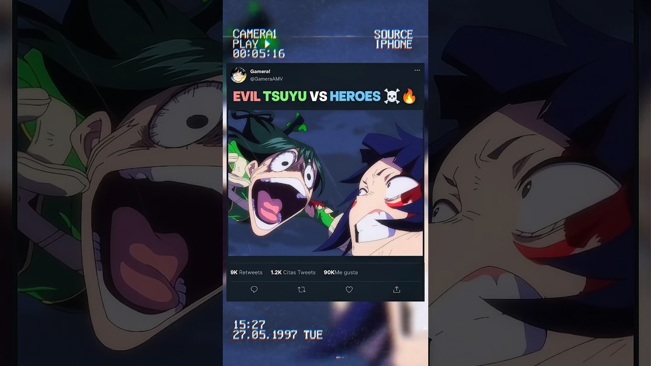 Evil Tsuyu Battles Heroes in My Hero Academia ⚔️