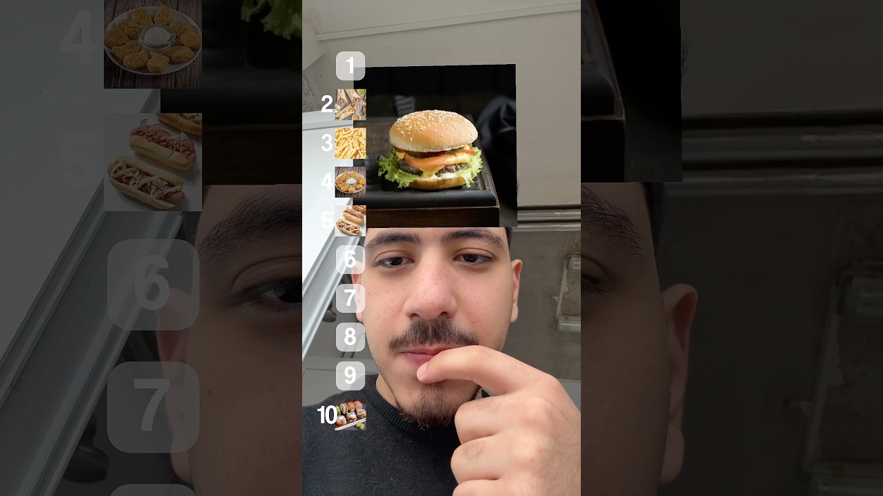 تقييم الوجبات السريعة 🍔