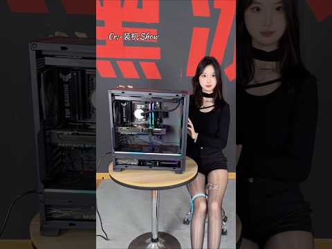 👑 4K 2160p ULTRA HIGH END GAMING PC BUILD🔥 Ryzen 9 9800X3D & RTX 5070 Ti💥 #pcbuild #shorts