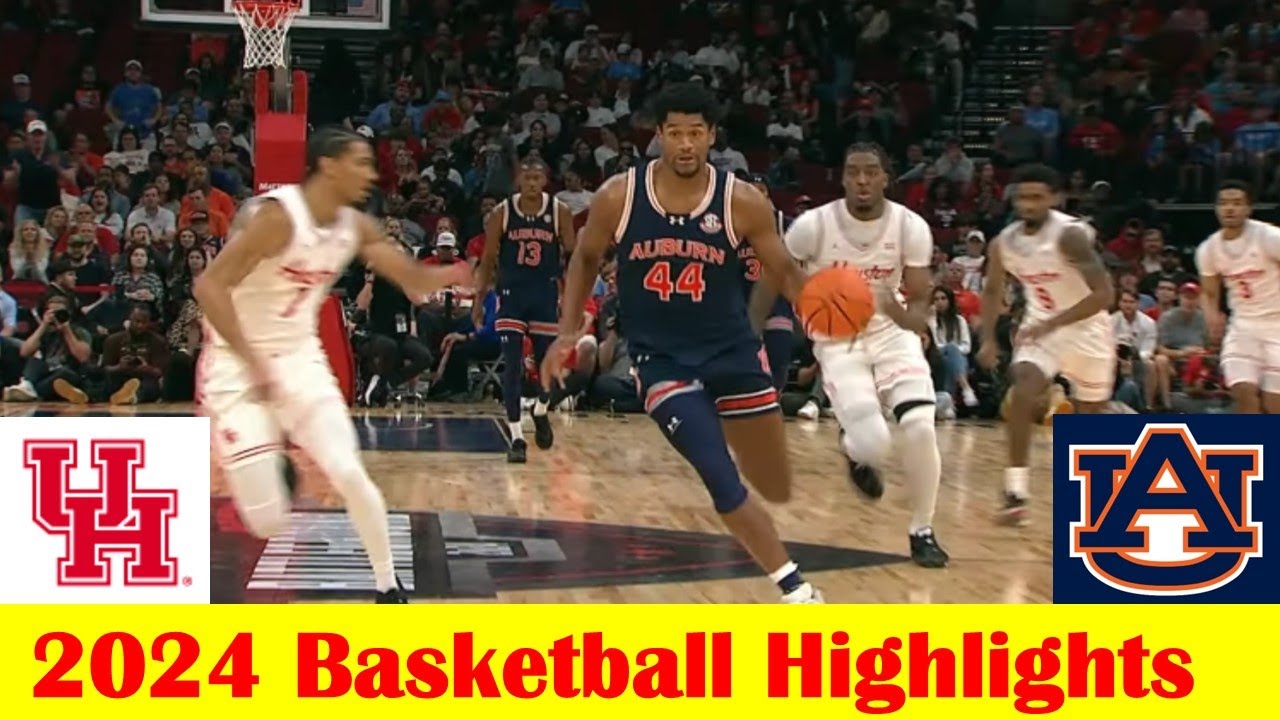 Auburn vs Houston Basketball Highlights 🏀 (11/9/2024)