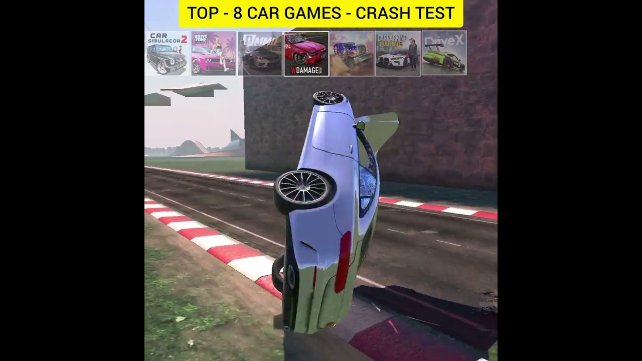Top 8 Car Games with Crash Physics 🚗