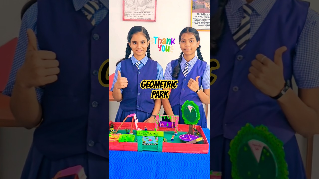 Exciting Maths Project Ideas for Classes 8-10: Geometric Park & Working Models 🧮