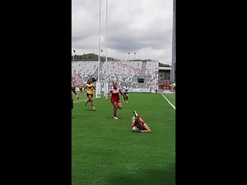 Moana Courtenay Try | PNG Orchids v Tonga XIII | Pacific Championships | 2025