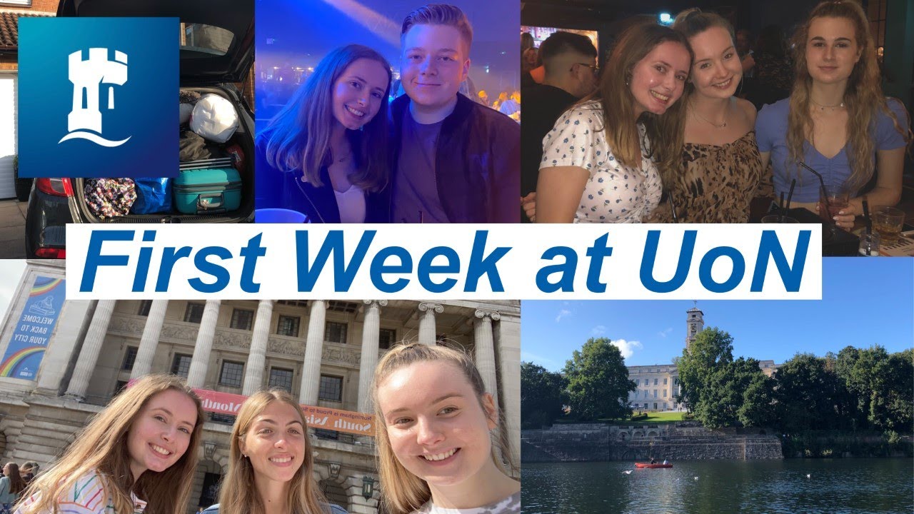 My First Week at the University of Nottingham 🎓 | Moving, Making Friends & Exploring Nottingham