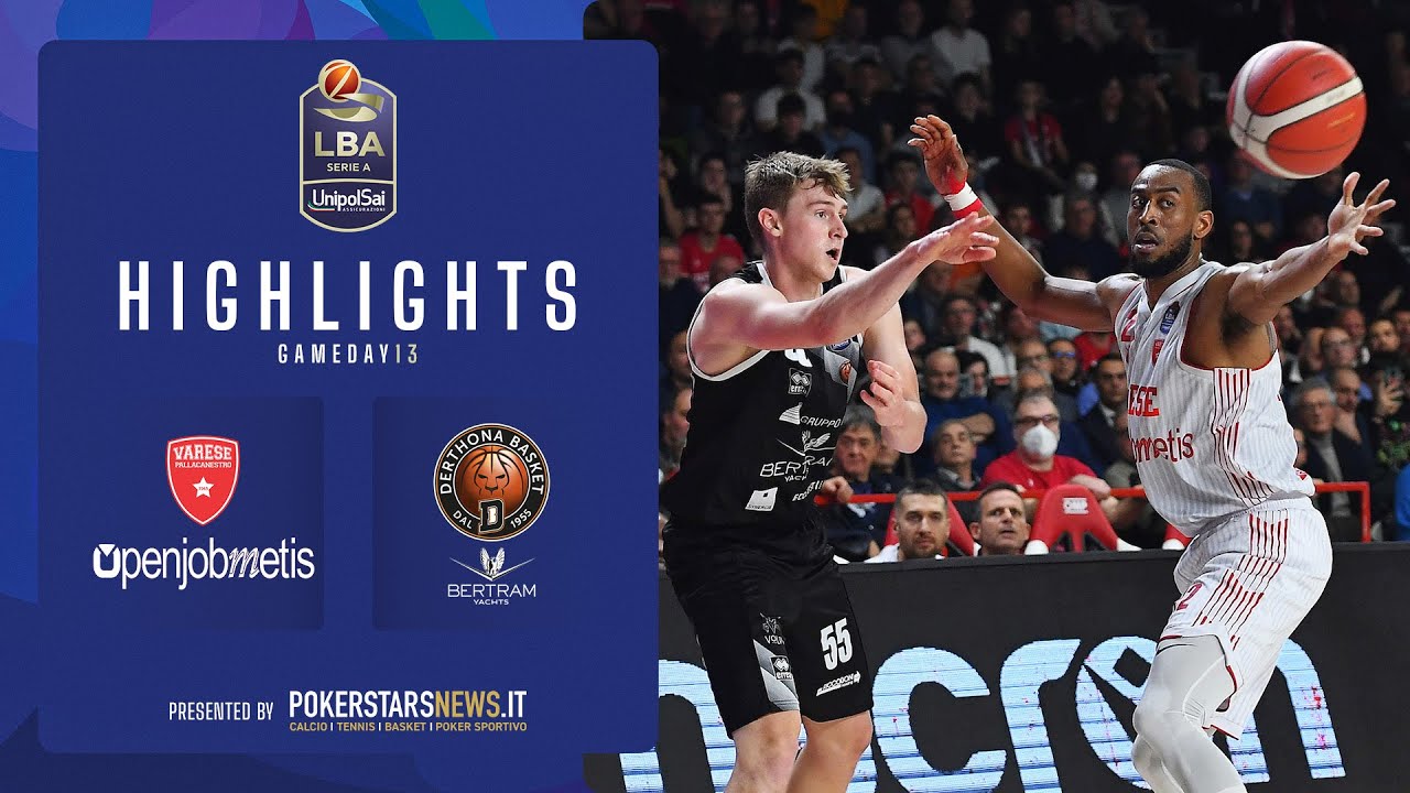Highlights: Varese vs Tortona - Exciting Serie A UnipolSai Match 🏀