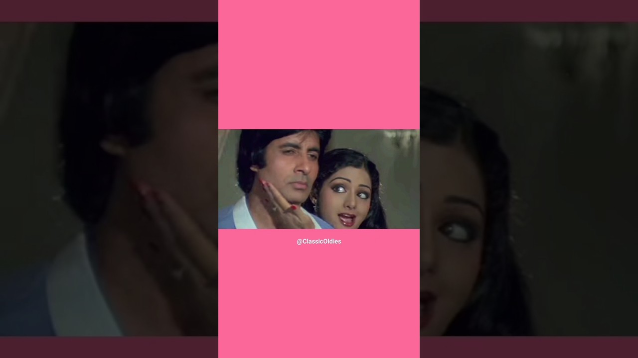 Aaj Abhi Yahin - Inquilab | Amitabh & Sridevi ✨