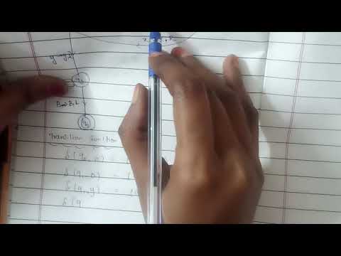 Constructing a Turing Machine for Language L = {0^n1^n}