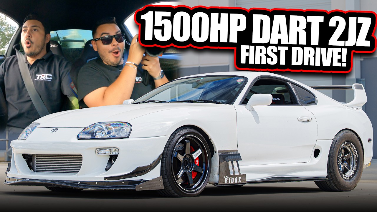 1500HP Dart 2JZ First Drive! 🚗 Ultimate Street Supra