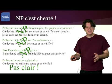 Décidabilité et complexité 3/4 : P vs NP