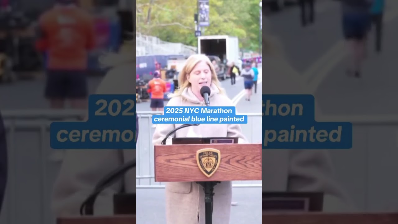 2025 NYC Marathon 2025: Blue Line Painting Marks Official Race Route 🏃‍♂️