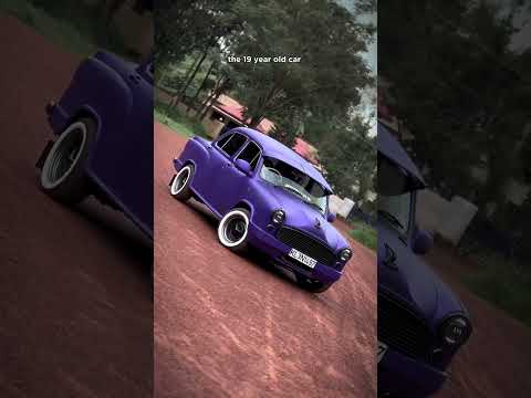 India’s First Matte Purple Ambassador💜 #automobile #modified #ambassador #love #driving