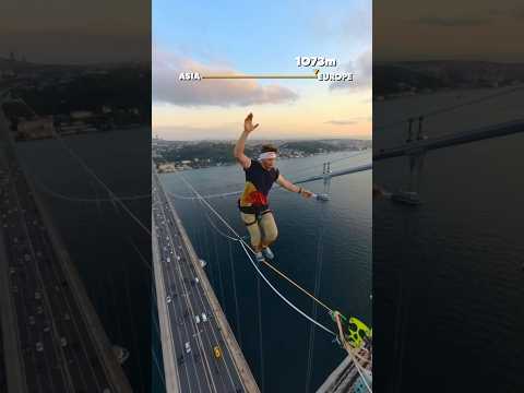 Balancing Across Two Continents: Jaan Roose Walks the Asia-Europe Bridge in Istanbul